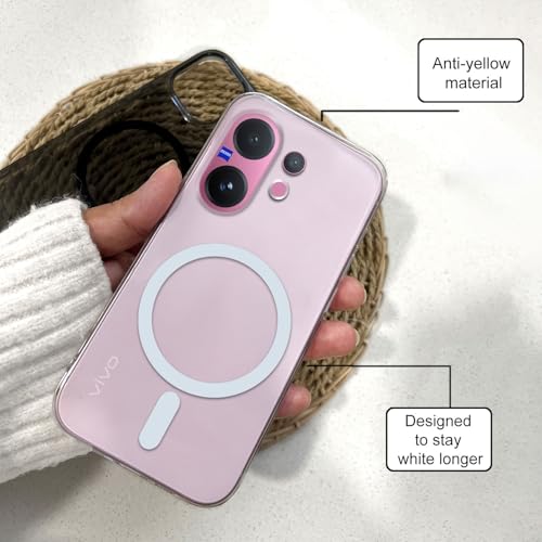 COLORflow Back Cover for Vivo V60 5G / T4 Pro 5G White - Image 4