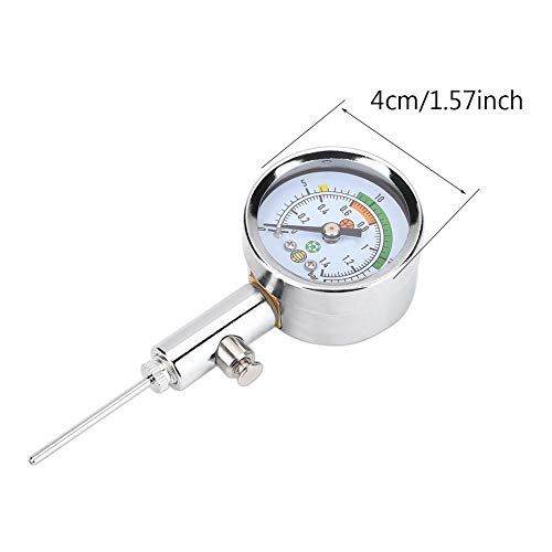 VGEBY Mini Ball Pressure Gauge, Digital Heavy Duty Metal Air Pressure Gauge for Basketball, Soccer Ball, Football, Volleyball - Image 4