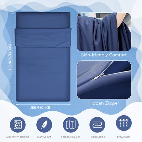 Image of Irenare Self Tan Sleep Sack Reusable Body Self Tanners Lightweight Breathable Tanning Sleeping Sac for Bed Travel Sleeping Bag