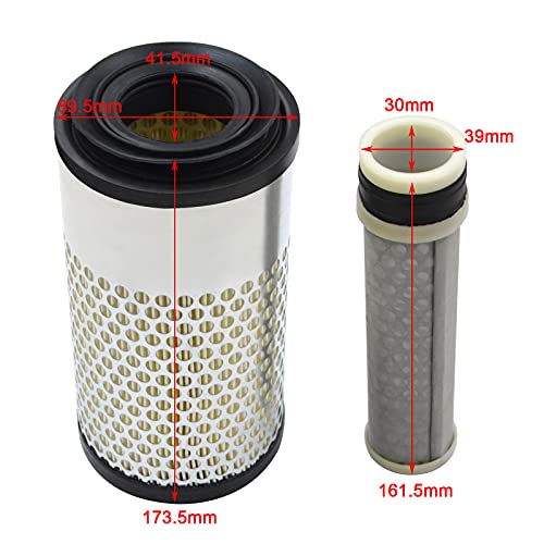 AHL 6C060-99410 air filter for Kubota 6C060-99410,6A100-82630,6A100-82632, K7311-82390, GA100-82630, AF25745 - Image 4