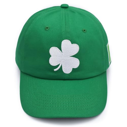 Gorra St Patricks Day ajustable unisex verde trébol miniatura 2