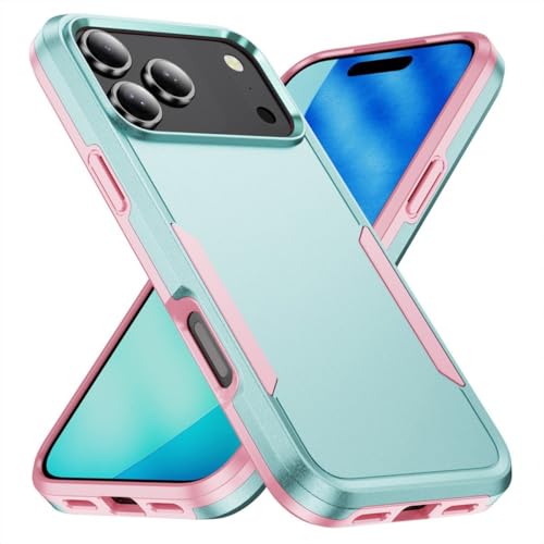Coque iPhone 17 rigide verte et rose : finissez-en avec les écrans brisés
