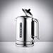 Dualit Classic Kettle - Polished Stainless Steel with Black trim- Quiet boiling kettle - 90 Second Boil Time - 1.7L Capacity, 1.5kW