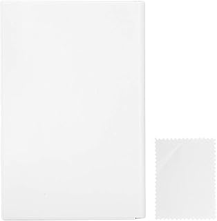 LANTRO JS Lupa de pantalla para smartphone con soporte plegable, amplificador de video 3D, color blanco, 14 pulgadas (blanco)