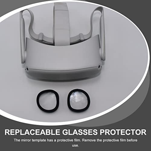 ABOOFAN 1 Set VR Silicone Lens Protector Acessórios Anti Rasco Óculos Ring VR Lens Protetor Compatív