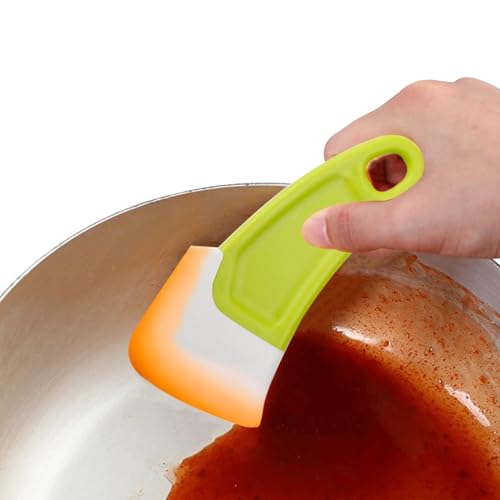 Strumento Di Raschietto Per Padella - Raschiatori Di Piatti Multifunzionali, Raschiatori Di Padelle Portatili | Ricarpe In Pentola Semplice Da Pulire Non Graffio, Strumento Da Cucina Per La Pulizia De