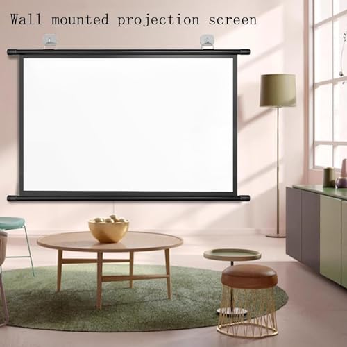 Pantalla Manual para Proyector 4:3 y 16:9 HD 50" miniatura 3