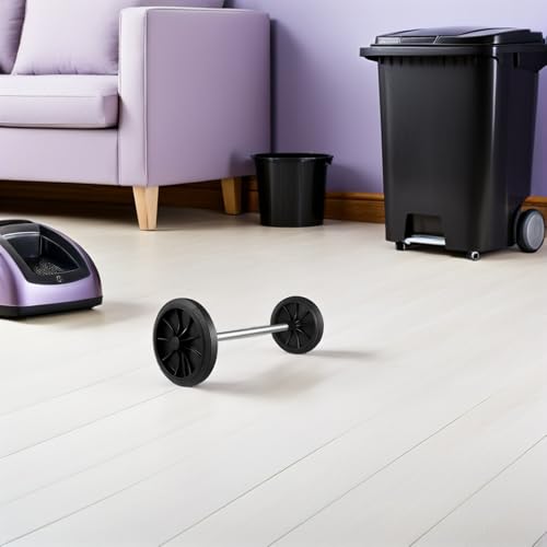 Roue de poubelle pour remplacement de bloc bloqué solution stable et pratique pour immeuble - 6