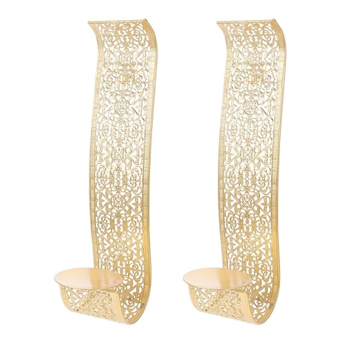 Candelabro de pared elegante para transformar la decoración de su dormitorio en un oasis 2