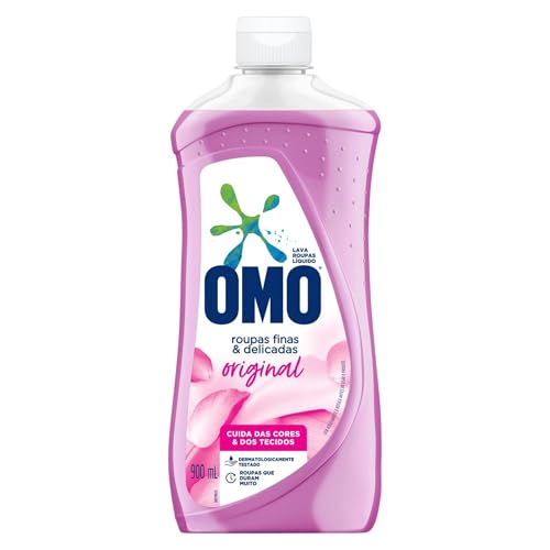 OMO Roupas Finas E Delicadas Original - Sabão Liquido 900Ml
