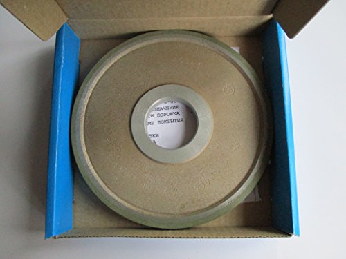 Dia. 5 Inch (125Mm.) Hole 1.26" (32Mm.) Width: 0.4" (10Mm.) Type: 1A1 Straight Abrasive Diamond Grinding Wheel For Carbide (125/100 Micron = 150 Grit) #TOP3