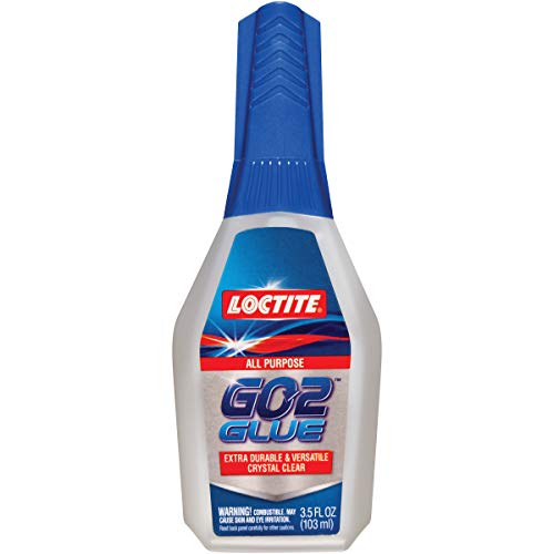 Loctite Go2 Glue All Purpose Adhesive 3.5-Fluid Ounce Bottle (1624412)