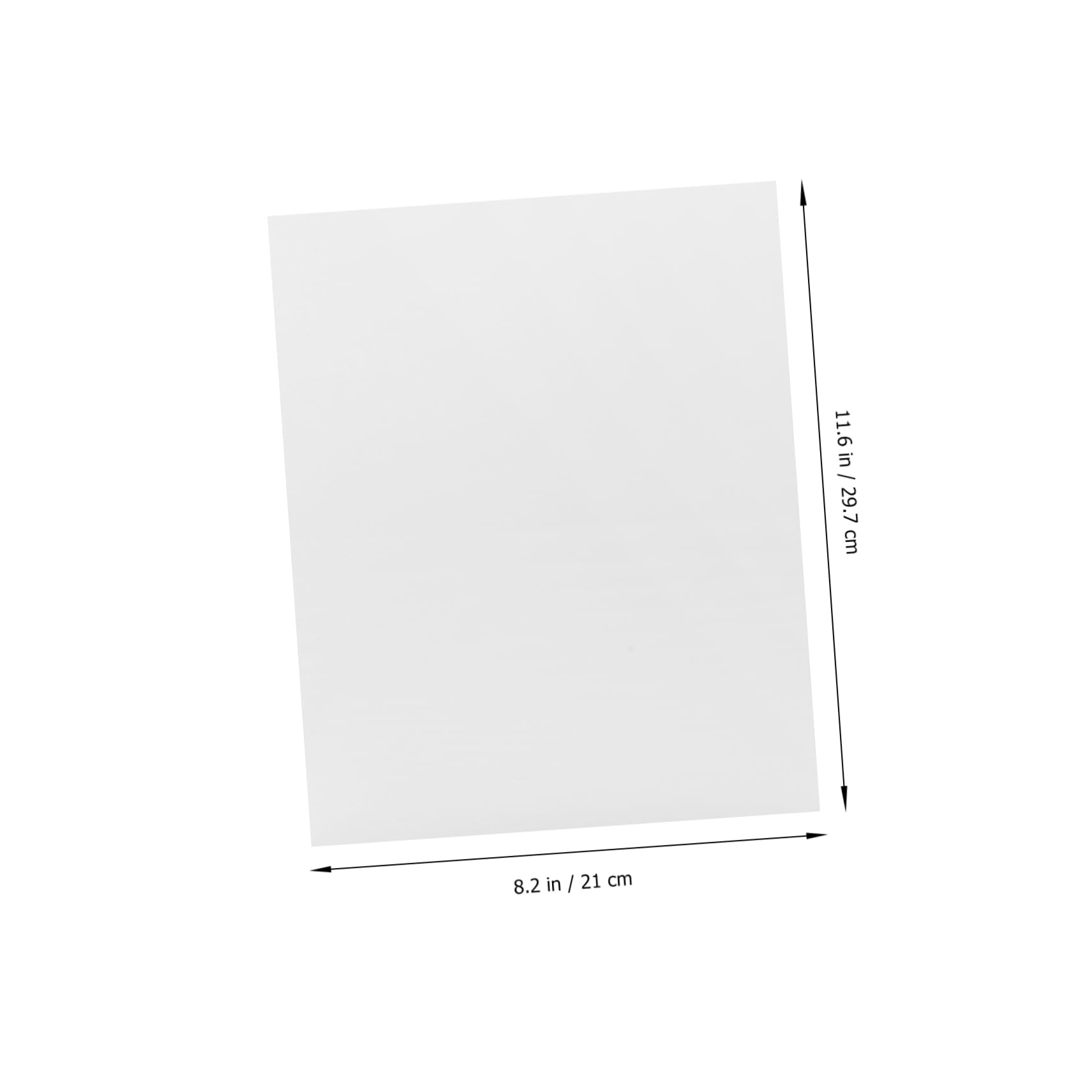 Étiquettes Autocollantes pour Imprimante A4 60 Feuilles Pet Argenté