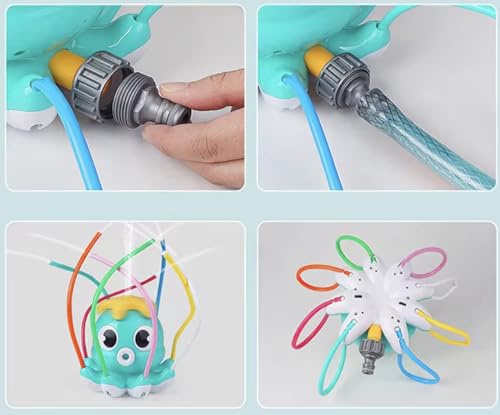 Image of Sand and Water Toys (Octopus Water Sprinkler)