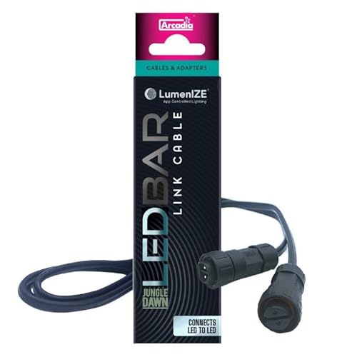 Arcadia Lumenize Led To Led, 1.2M Link Cable Reptile Terrarium Vivarium Lighting Accessory