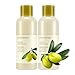 Nature Republic Toner Emulsion Set with Olive Leaf Extracts - Home Skin Care Moisturizer Set with Real Egyptian Olive 10,000ppm, Shea Butter, Vitamin E