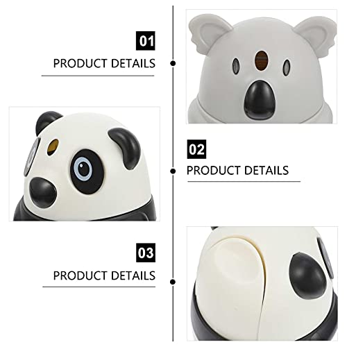WINOMO 2Pcs Paliteiro Automática Paliteiro Panda Koala Forma Inteligente Criativo Palito Palito Caix