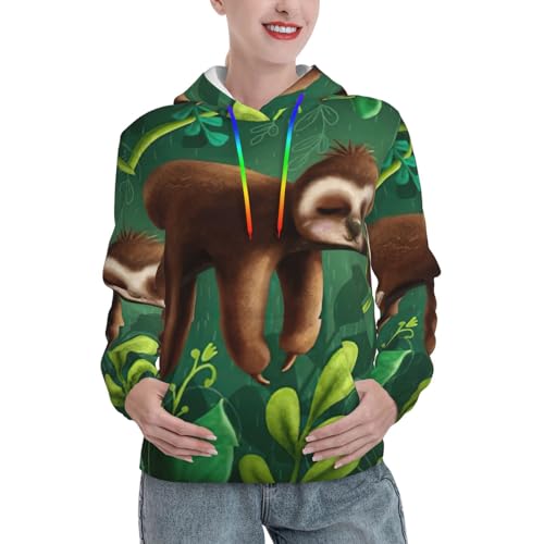 Sweat à capuche pour femme paresseux parfait pour vos week-ends cocooning