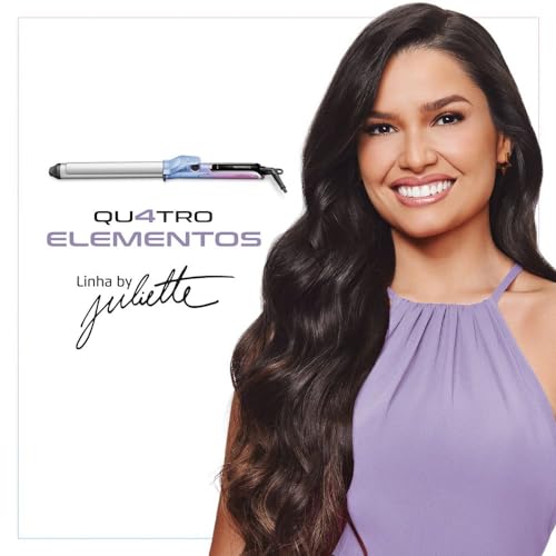 Modelador de Cachos By Juliette, Mondial, Azul/Rosa, 70W, Bivolt - MC-JU-03