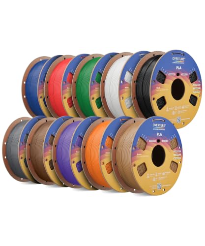 Image of OVERTURE 10KG Bundle High Speed PLA Filament 1.75mm, 3D Printer Filament