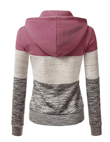 Doublju Lightweight Thin Zip-Up Hoodie Jacket For Women Girls Kids With Plus Size #TOP2