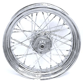 FIREINK 16x3 40 Spoke Rear Wheel for SOFTAIL & Sportster 1984-99