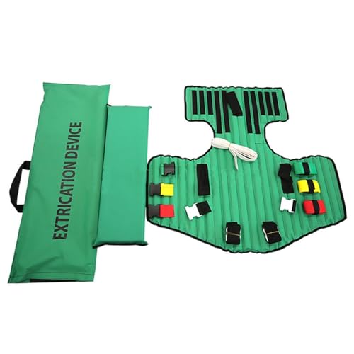Attelle thoracique pliable et plaque cervicale pour gilet de pompier
