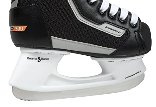 Winnwell Youth Hockey Skate With Balance Blades - Amp300 - Ice Hockey Skates For Boys & Girls - Helps Children Learn To Skate Sooner #TOP4