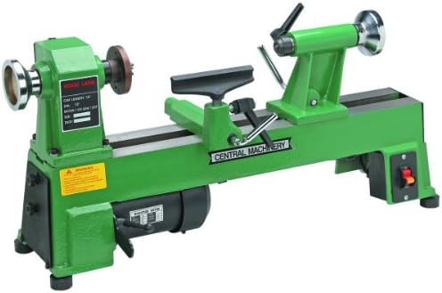 5 Speed Bench Top Wood Lathe with 3 