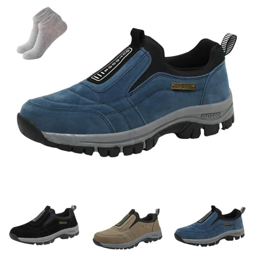 Enjerr Orthopedic Shoes Men, Men's Comfortable Waterproof Orthopedic Walking Hiking Shoes, Comfortable, Waterproof