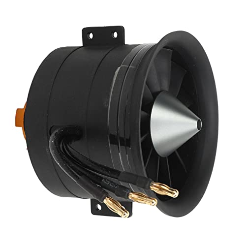 Ventilador con conductos de 80 mm para mejorar helicópteros RC 4