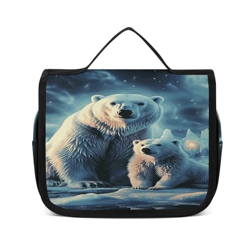 Trousse de toilette voyage aurore boréale pour vos vacances