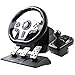 Volant de course PXN V9, volant de course avec pédales et levier de vitesses Pour PC, PS3, PS4, Xbox One, Nintendo Switch, volant PC, plage de direction 900 °