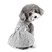 Zunea Dog Girl Dresses for Small Dogs Summer Lace Princess Dress Elegant Puppy Party Wedding Birthday Costume Outfits Pet Skirt Sundress Chihuahua Yorkie Clothes Apparel L