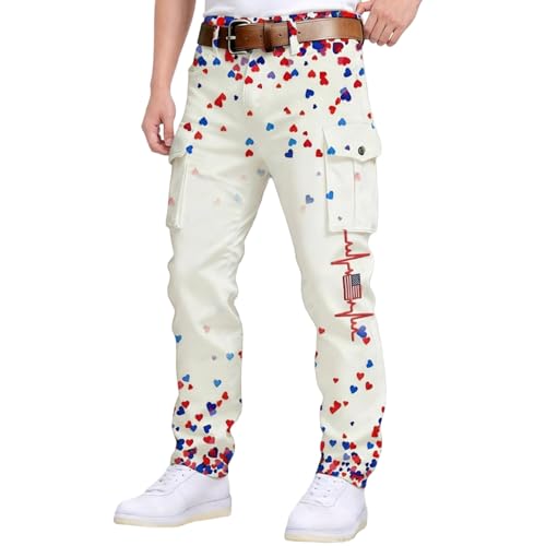 Dasongff - Pantalones de trabajo para hombre, verano, ligero, transpirable, multibolsillos, táctico, para hombre, carga militar, senderismo, caza, pantalones de trabajo, pantalones de carga, slim-Fit