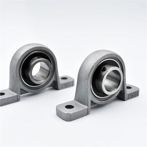 Palier à semelle KP003 en zinc 17 mm pour corriger les défauts d'alignement d'arbre de machine