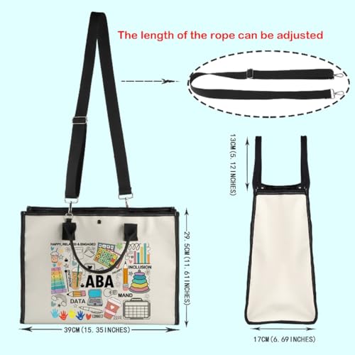 Bolso Tote ABA para Terapista de Autismo miniatura 4
