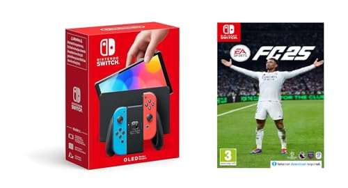 Nintendo Switch Oled Bundled FC 25 Video Game Console | Standard Edition Nintendo Switch Oled Bundled FC 25 Video Game Console | Standard Edition