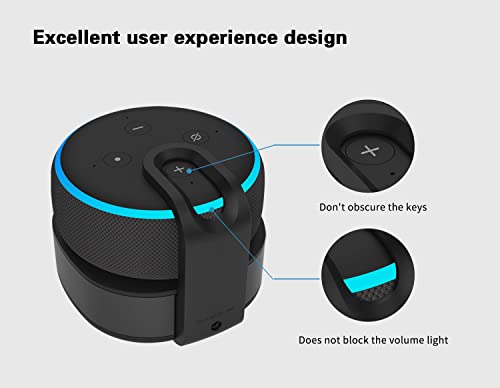 Fanxoo ED3 bateria dot 3 alimentação de carregamento portátil para Echo Dot 3rd Gen, alto-falante de