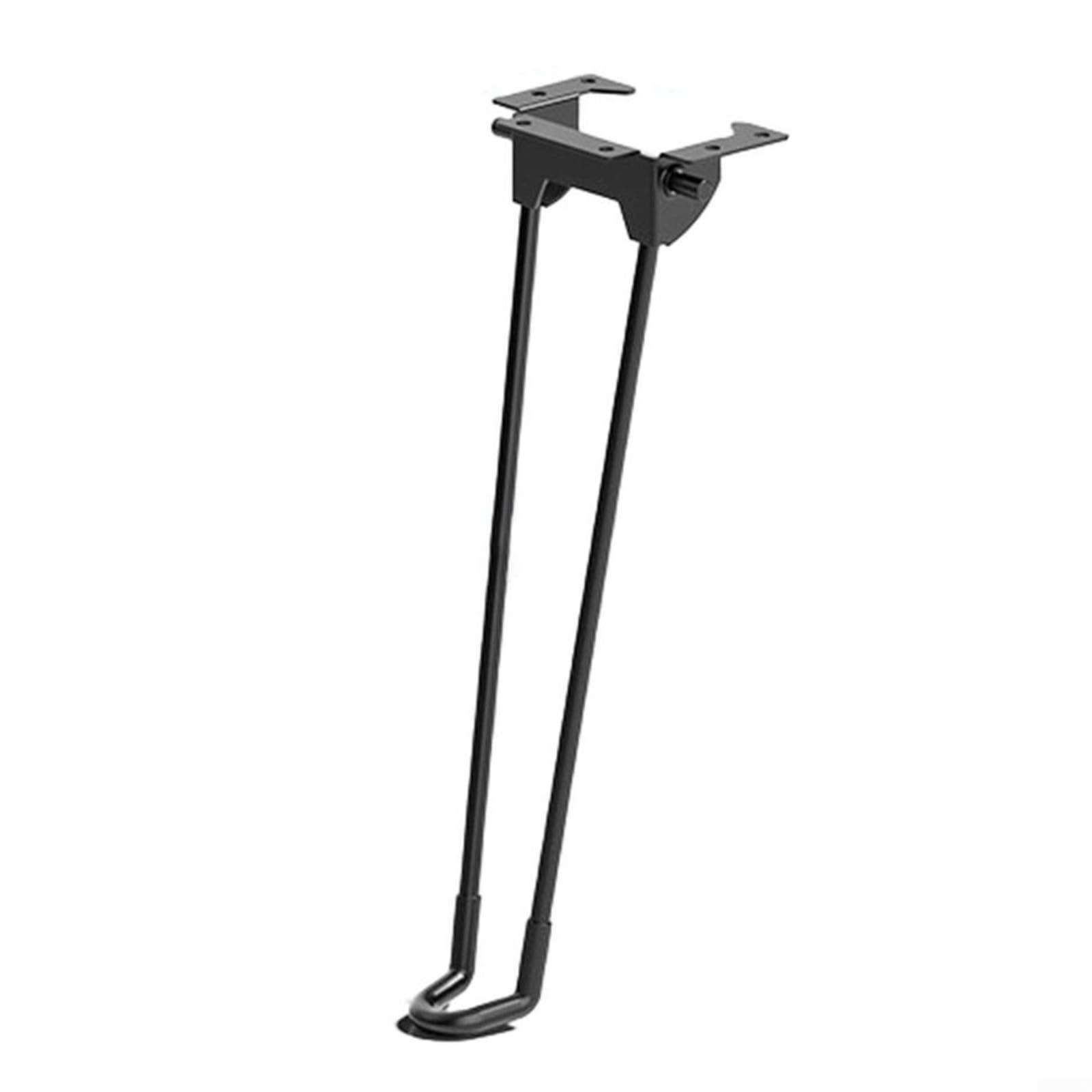 Soporte plegable de metal resistente para renovar mesas de exterior con altura ajustable