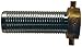 Dixon 4" Female, Plated Steel Shank w/Brass Nut, NPSM (SD40)