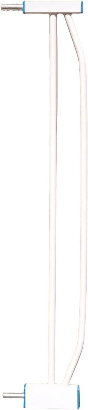 Kiddale Metal Safety Gate (100Mm/10Cm/4 Inch Extension) and Height 77 cm-White