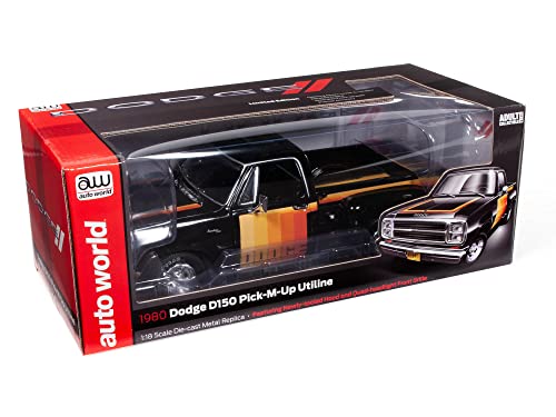 Auto World 1980 Dodge Pickup Step Side 1:18