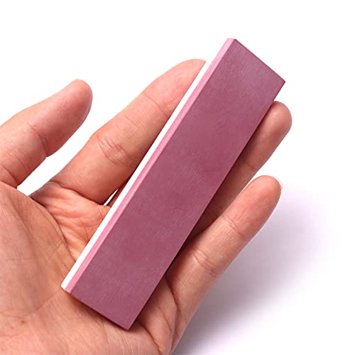 Atoplee Wetzstein, Rubinschleifstein und Achatstein zum Polieren und Schärfen, 3000 Körnung und10000 Körnung, 100 x 25 x 10 mm