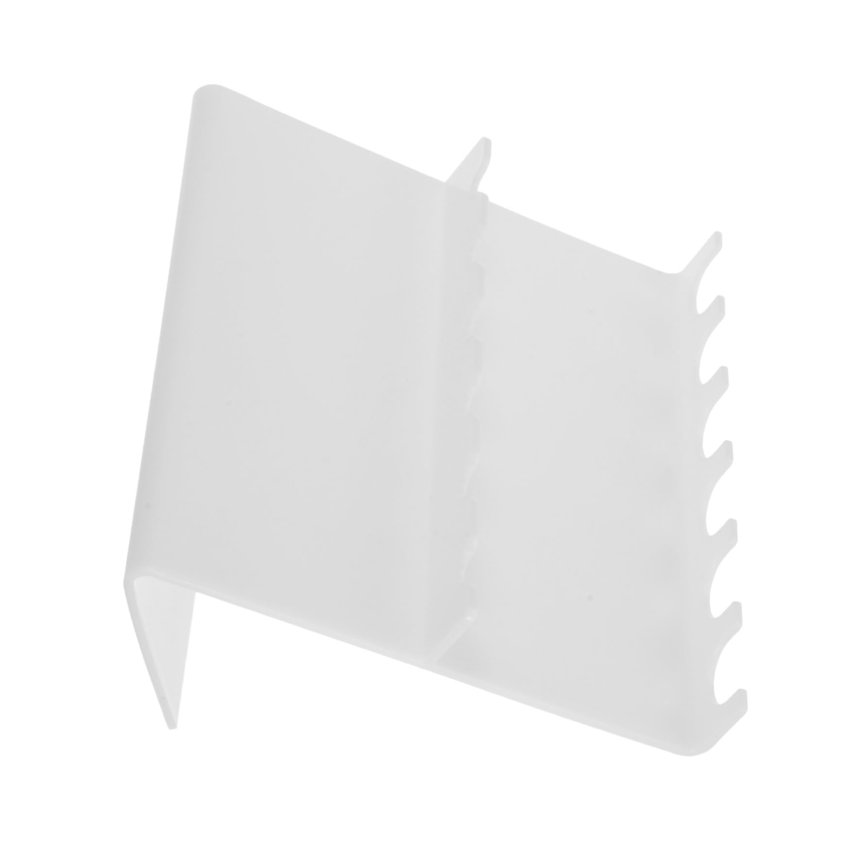 FUNOMOCYA Plastic Lab Pipette Holder Stand Z-Shaped Rack for Efficient Storage Retrieval