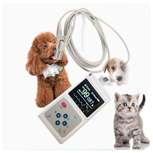 Handheld Veterinary Pulse Oximeter for Pets