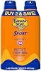 Protector Solar en Spray Banana Boat Sport SPF 50, 6 oz (Paquete de 2) | Bloqueador solar resistente al sudor y al agua, protección de amplio espectro UVA/UVB, fórmula ligera, protección solar para exteriores 6 Onzas (Paquete de 2) 2