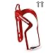 ROCKBROS Koszyk na bidon Akcesoria rowerowe Koszyk na bidon Uchwyt na kubek ze stopu aluminium Czerwony / Niebieski / Czarny