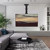 Soporte Techo TV motorizado para TV para Pantalla de 32 a 70 Pulgadas, Smart Ajustable Mueble motorizado TV with Control Remoto, MAX VESA 600x400mm, para Soportar 60kg
