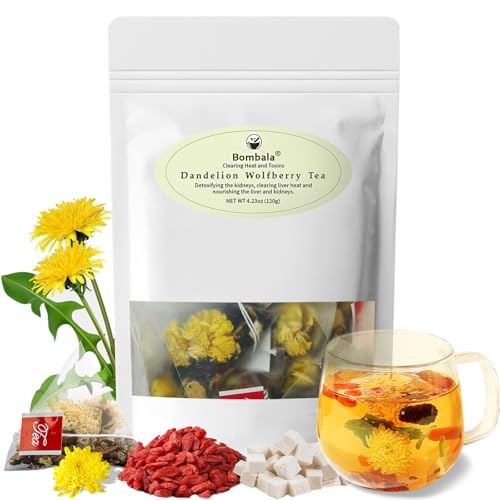 Bombala Dandelion Wolfberry Tea Kidney Liver Health (12 Bags)